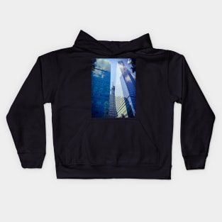 Skyscrapers, Manhattan, New York City Kids Hoodie